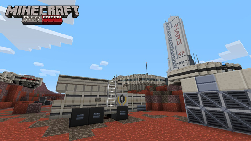 Illustration for article titled Minecraft Xbox 360 Getting Mass Effect Mash-Up DLC